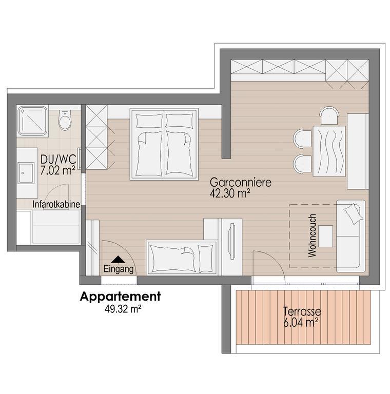 Lux Appartements Ischgl Rom bilde